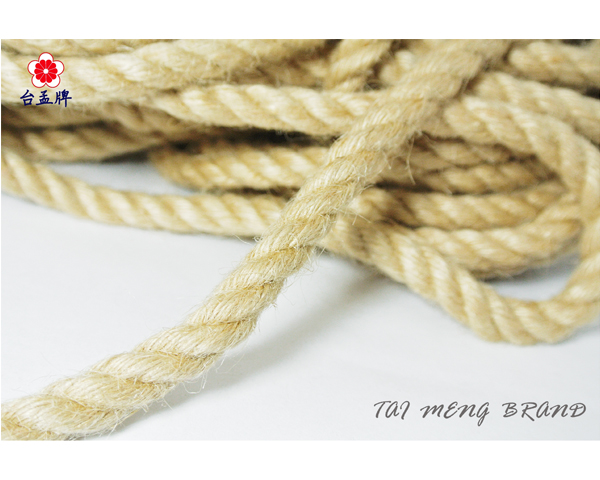 原色 粗麻繩 7mm 10mm 12mm